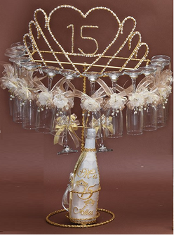 Tiara Toasting Glasses Set