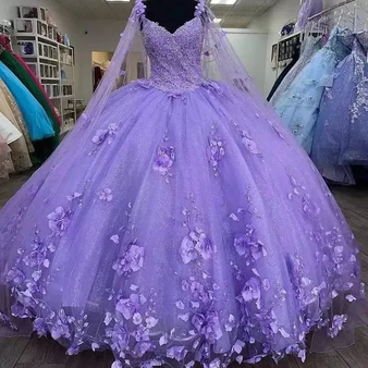 Lilac Quinceanera Dress