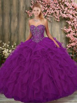 Purple Quinceanera Dress QSXFQD1437-1