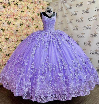 Lilac Quinceanera Dress