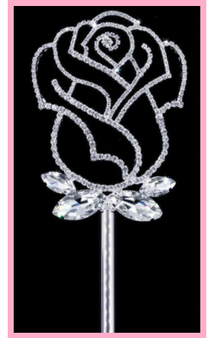 Rose Quinceanera Scepter