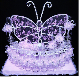 Butterfly Quinceanera Brindis Set