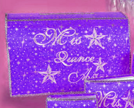 Quinceanera Gift Card Box
