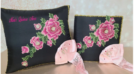 Charro Quinceanera Pillows Set