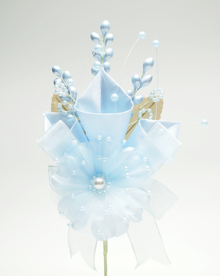 Light Blue Quinceanera Corsage