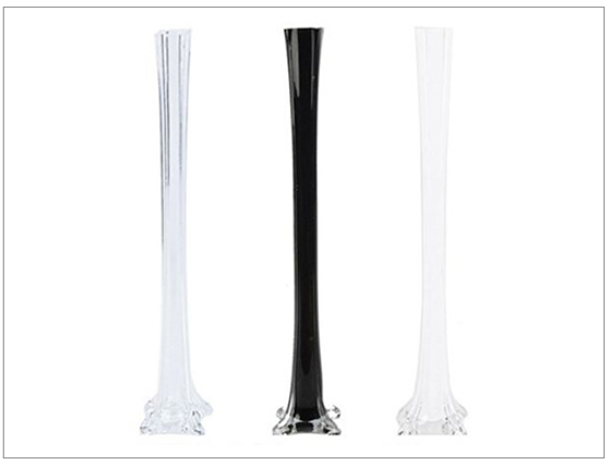 Glass Eiffel Tower Vases