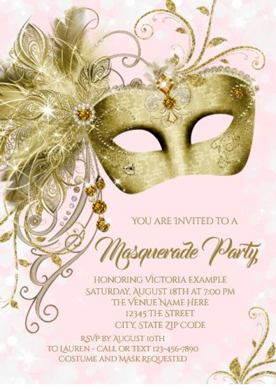 Quinceanera Invitation QS-IN40 set of 50