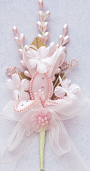 Light Pink Quinceanera Corsage