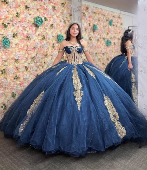 Royal Blue Quinceanera Dress