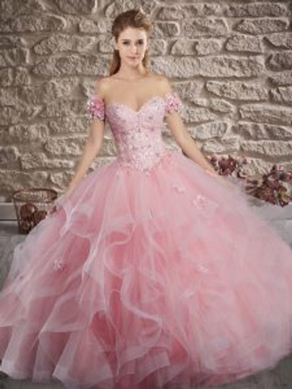 Delicate Pink Quinceanera Dress