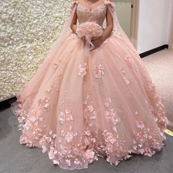 Light Pink Quinceanera Dress