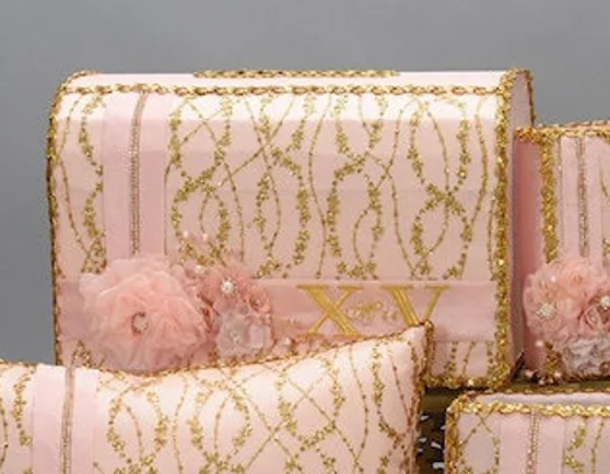 Pink Quinceanera Gift Box