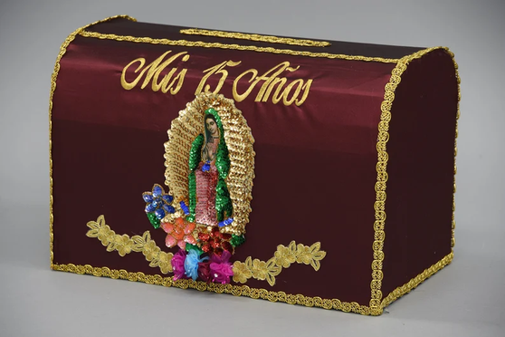 Virgen de Guadalupe Quinceanera Money Box