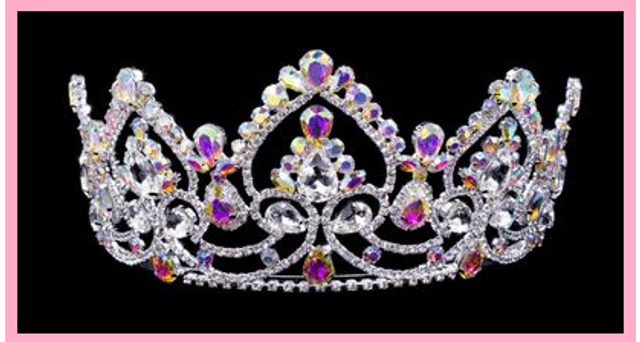 Crystal Quinceanera Tiara - Quinceanera Crowns