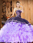 Lilac Charro Quinceanera Dress 