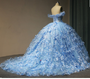 Light Blue Quinceanera Dress