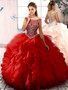 Red Quinceanera Dress