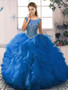 Royal Blue Quinceanera Dress