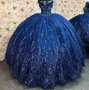 Royal Blue Quinceanera Dress