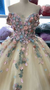 Champagne Quinceanera Dress