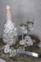 Silver Quinceanera Toasting Set 