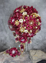 Burgundy Quinceanera Flower Bouquet