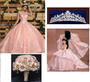 Pink Dress Quinceanera Package