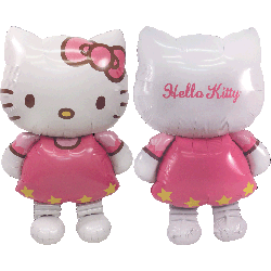 hello kitty with balloons png