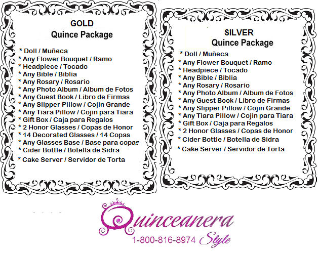 Under the Sea Quinceanera Special Package Set