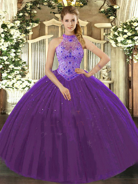 Ball Gown Sweetheart Quinceanera Dresses Lace Beaded – alinanova