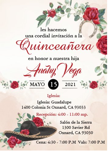 quinceanera invitations ideas