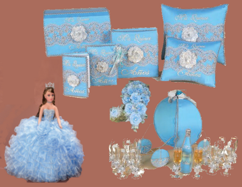 12 QUINCEANERA MIS QUINCE # 15 PARTY FAVORS CENTER PIECE DECORATION