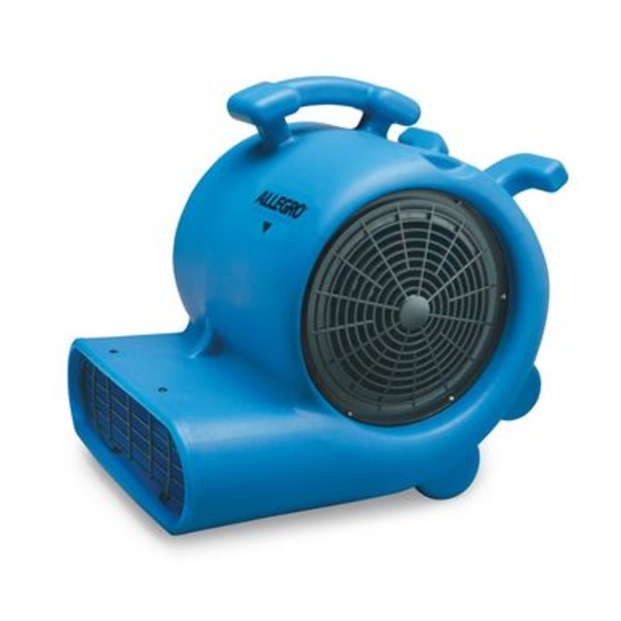 INTBUYING 3-Speed Air Mover Blower Fan Carpet Dryer 1.2HP Heavy Duty  Powerful Max Flow 5700 CFM Air Mover Blower Floor Fan Blue 220V
