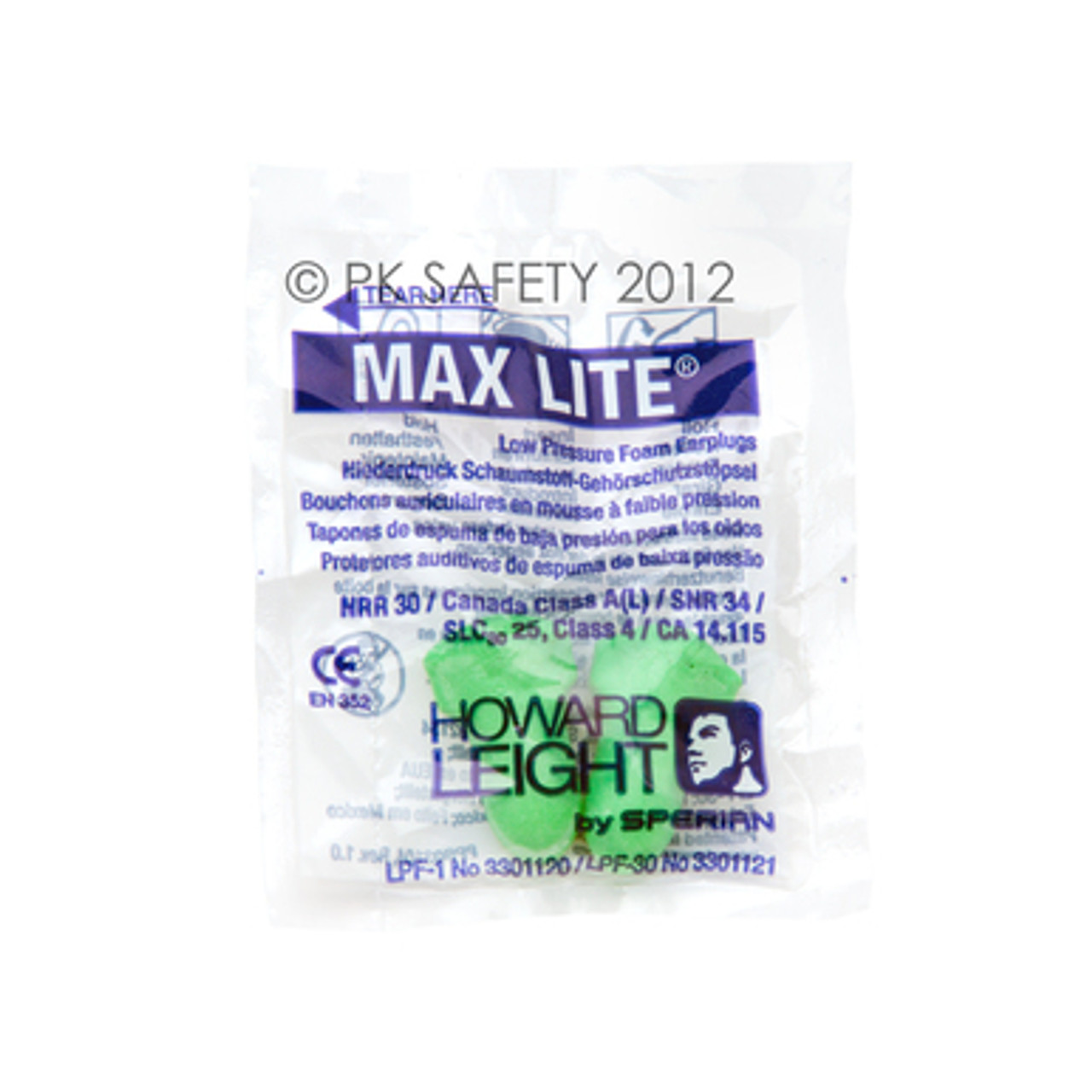 Howard Leight Max-Lite LPF1 Disposable Earplug (case)