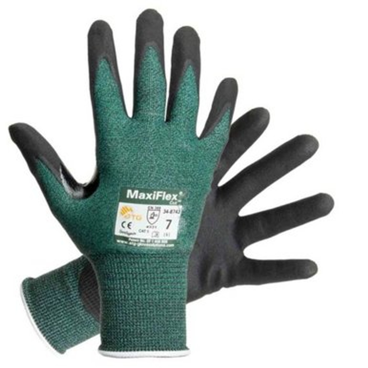 PIP ATG - 44-3745 - MaxiCut Ultra, Cut Resistant Micro-Foam Nitrile Coated  Gloves