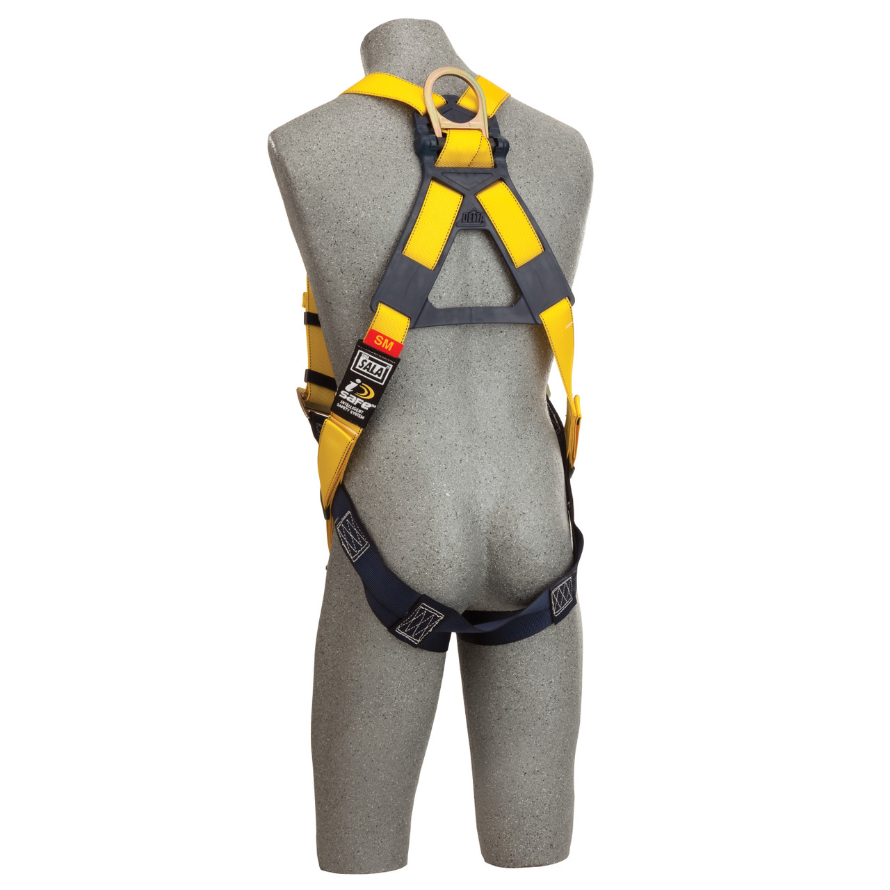 3M Harness - Full Body Vest - Back D-Ring - Polyester Webbing - No-Tangle  Design - One Size