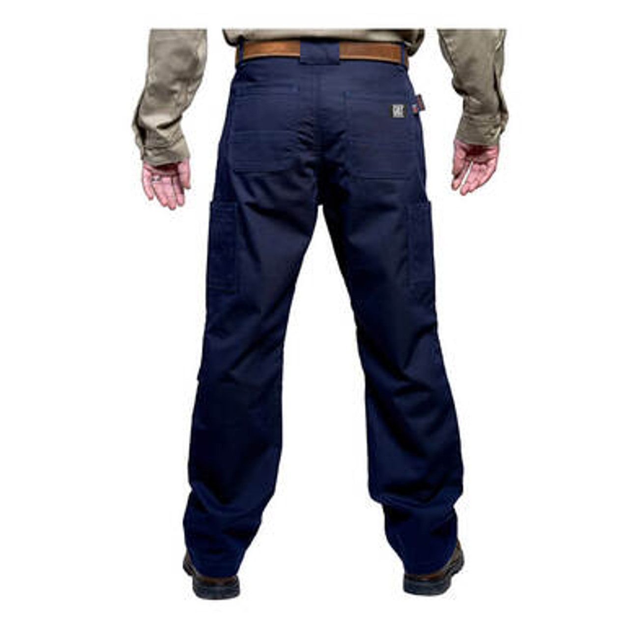 P24NV Men's Cargo Industrial Work Pant, Navy Blue Industrial Pants