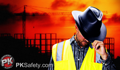 Cowboy Hard Hat Protects From Sun, Rain, and Falling Tools