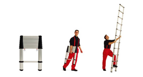 Retractable Ladders Perfect for Work and Home