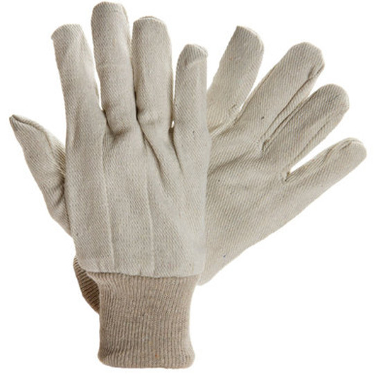 Brown Jersey Cotton Work Gloves-Wholesale Price-Cheap Work Gloves