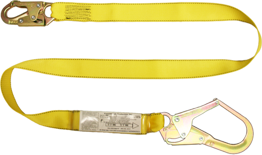 Self Retractable Twin Leg Fall Lanyard - 1 in. Dyneema Web – X1 Safety