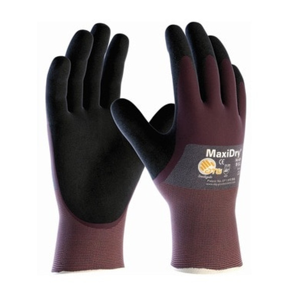 Hyper Tough Medium No-Slip Grip Gloves 