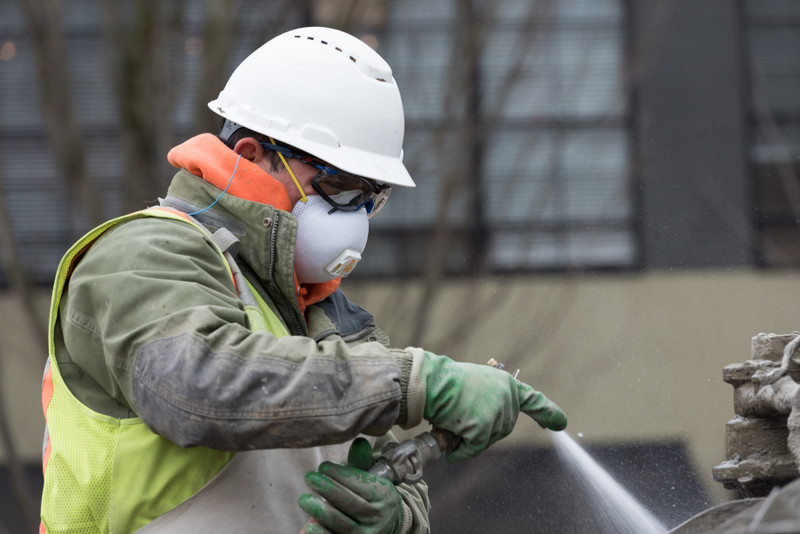 construction respirator masks