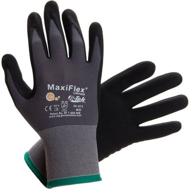 34-875/S PIP MaxiFlex Ultimate Nitrile Micro-Foam Coated Gloves SMALL 6 pair 