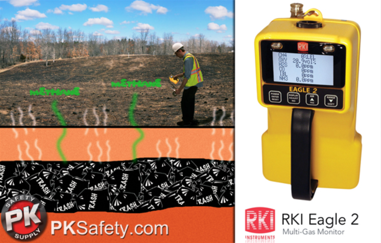 Eagle Multi Gas Monitor provided by RKI Instruments