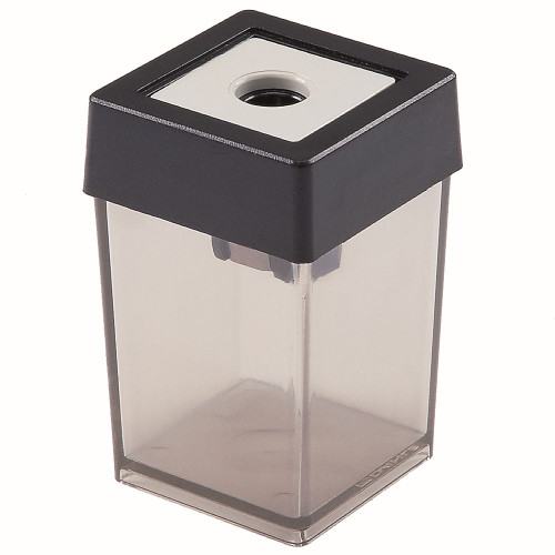 DAHLE CANISTER PENCIL SHARPENER SINGLE HOLE PLASTIC 8MM #53461 BOX 10