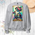 Blessed Mom Unisex Sweatshirt, Tarot Card Sweatshirt, Skeleton Mom with Kids Sweatshirt