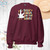 Unisex sweatshirt with "Silly Goose on the Loose" text, featuring a playful and funny goose design. Ideal for animal lovers and fans of cute humor.