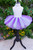 First Birthday, Easter, or Mermaid Purple and Aqua Tutu Skirt