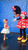 Minnie Mouse Inspired Red & White Polka Dot White Birthday Party Dress Costume  - side